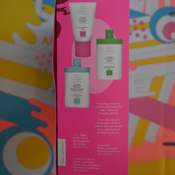 NEW DRUNK ELEPHANT Full Size Cocomino Shampoo, Conditioner, Happi Scalp Scrub - Picture 4 of 4